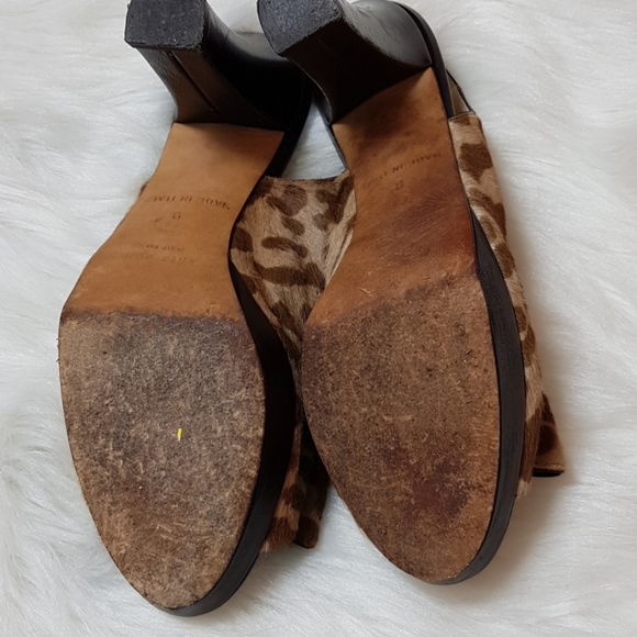 Kate spade  leopard heels Women's shoes size 7.5B - Picture 9 of 11